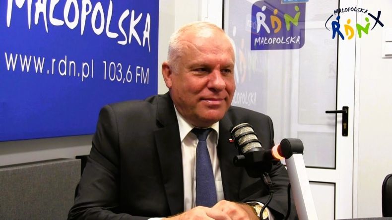 Wicemarszałek Ryszard Pagacz w radiu RDN.