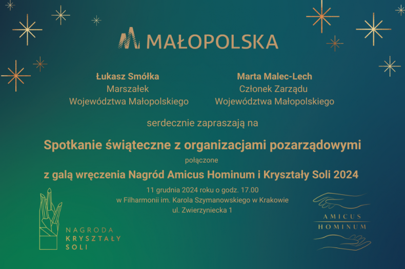 Świąteczne spotkanie NGO z przedstawicielami Województwa Małopolskiego 