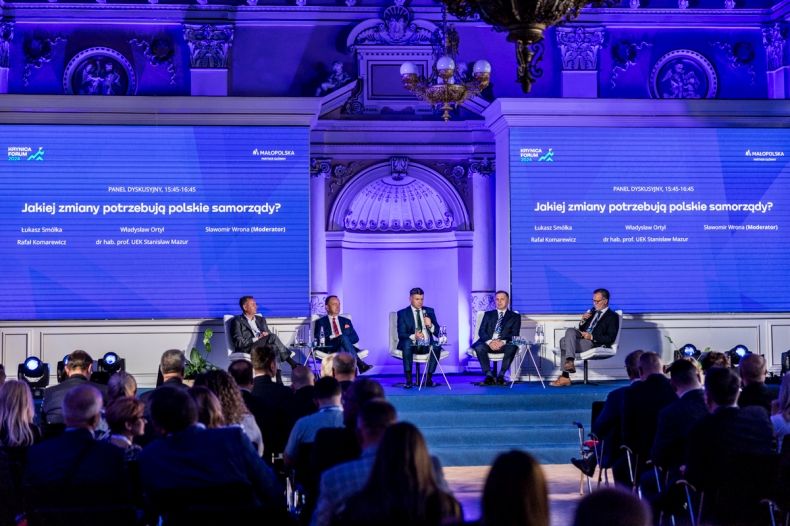 Panel podczas Krynica Forum