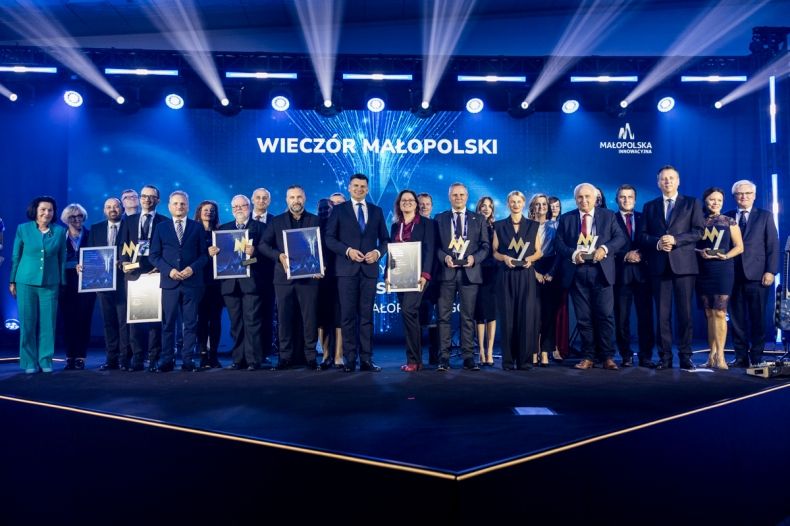 Uroczysta gala Wieczór Małopolski z rozdaniem nagród gospodarczych