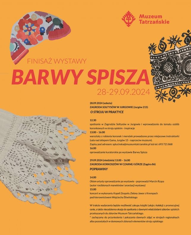 Napis Barw Spisza oraz info takie jak w artykule