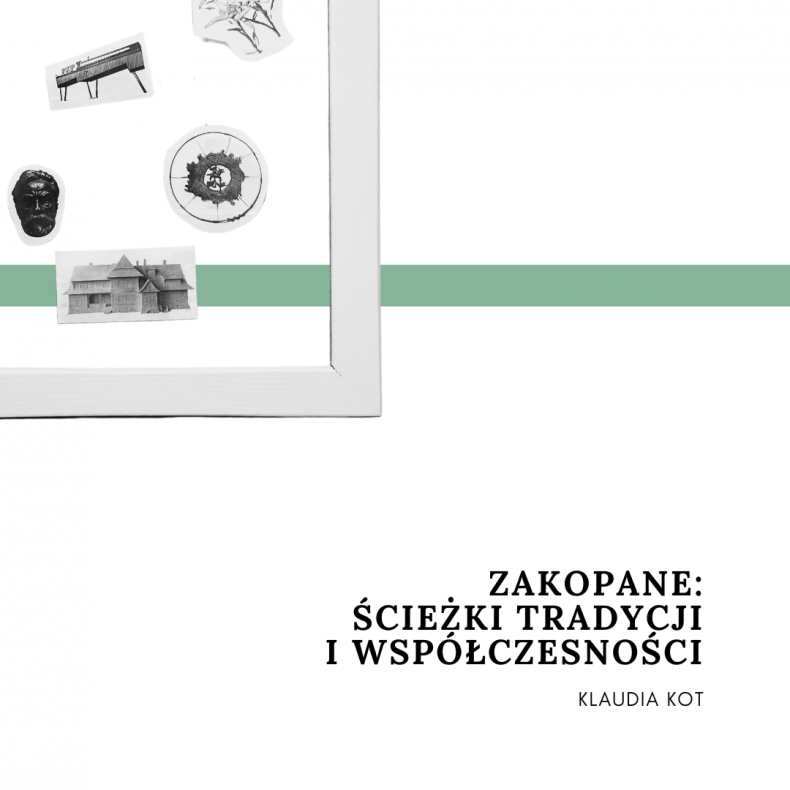 grafika na białym tle przygotowana na wystawę czasową