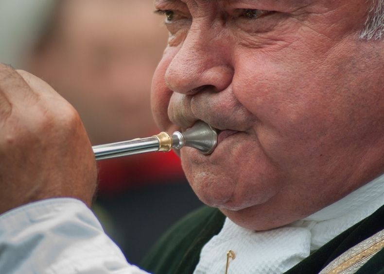muzyk orkiestry dętej