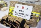 Stroje strażackie i napis OSP Sułkowice. 