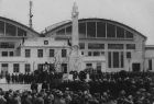 Święto 2 pułku lotniczego w Krakowie - odsłonięcie pomnika poległych lotników; maj 1931 r.