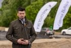 Wbicie łopaty pod budowę obwodnicy Olszyn i Jankowic