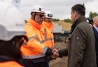 Wbicie łopaty pod budowę obwodnicy Olszyn i Jankowic