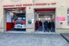 Otwarte bramy remizy i goście odwiedzający OSP Podolsze w gminie Zator 