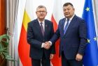 Wicemarszałek Witold Kozłowski z przedstawicielem Mongolii.