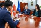 Spotkanie Wicemarszałka Witolda Kozłowskiego z z Ha Hoang Haiem – Ambasadorem Nadzwyczajnym i Pełnomocnym Socjalistycznej Republiki Wietnamu w RP.