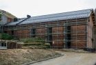 Popradzkie Centrum Edukacji Przyrodniczej w budowie. Wizyta wicemarszałka Witolda Kozłowskiego w gminie Rytro 