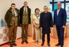 Popradzkie Centrum Edukacji Przyrodniczej w budowie. Wizyta wicemarszałka Witolda Kozłowskiego w gminie Rytro 