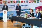 Obrady Konwentu Sekretarzy Województw RP w Krakowie, w Muzeum Lotnictwa Polskiego, który odbył się 24 kwietnia 2025 roku.