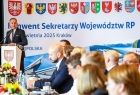 Obrady Konwentu Sekretarzy Województw RP w Krakowie, w Muzeum Lotnictwa Polskiego, który odbył się 24 kwietnia 2025 roku.