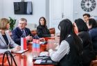 Spotkanie wicemarszałka Witolda Kozłowskiego oraz Oyundari Navaan-Yunden – Ambasador Nadzwyczajną i Pełnomocną Mongolii w Polsce.