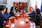 Spotkanie wicemarszałka Witolda Kozłowskiego oraz Oyundari Navaan-Yunden – Ambasador Nadzwyczajną i Pełnomocną Mongolii w Polsce.