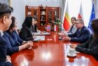 Spotkanie wicemarszałka Witolda Kozłowskiego oraz Oyundari Navaan-Yunden – Ambasador Nadzwyczajną i Pełnomocną Mongolii w Polsce.