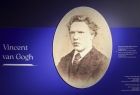 Portret i biografia Vincenta van Gogha prezentowane na wystawie