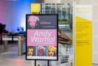 Grafiki promujące wystawę Andy Warhol. Dialog z pop-artem