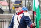 Żołnierz w historycznym stroju.