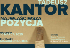 Grafika do wystawy "Najwłaściwsza pozycja" w Galerii-Pracowni T. Kantora