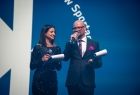prowadzący galę, Anna Kukawska i Ireneusz Jakubek