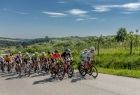 peleton w pełnym słońcu