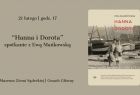 Grafika z informacjami na temat spotkania autorskiego