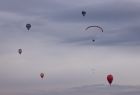 balony na niebie
