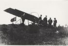 zdjęcie jednego z szybowców podczas II Wszechpolskiego Konkursu Szybowcowego na Oksywiu w 1925 r.