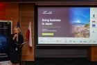 Zdjęcie z konferencji pt. "Doing business in Japan", organizowana przez Centrum Business in Małopolska, która odbyła się w 6 maja w Krakowskim Parku Technologicznym.