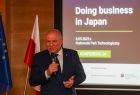 Zdjęcie z konferencji pt. "Doing business in Japan", organizowana przez Centrum Business in Małopolska, która odbyła się w 6 maja w Krakowskim Parku Technologicznym.