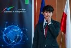 Zdjęcie z konferencji pt. "Doing business in Japan", organizowana przez Centrum Business in Małopolska, która odbyła się w 6 maja w Krakowskim Parku Technologicznym.