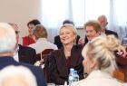 Iwona Gibas z Zarządu Województwa Małopolskiego zasiadająca wśród zebranych gości i uczestników wydarzenia