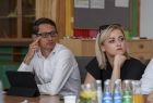 Radny Michał Słowik i radna Sylwia Żak-Biesik.