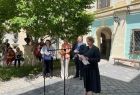 Oficjalne wystąpienia i konferencja związana z otwarciem wystawy