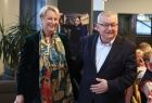 Iwona Gibas z zarządu województwa oraz poseł Andrzej Adamczyk