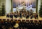 Orkiestra na scenie Filharmonii Krakowskiej