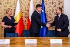 Iwona Gibas, Łukasz Smółka i Mateusz Prendota