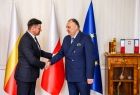 rozmowa marszałka Łukasza Smółki z Józefem Chachaleiszwilim – konsulem generalnym Gruzji w Krakowie
