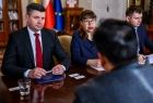 Spotkanie z Ambasadorem Uzbekistanu
