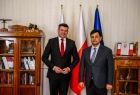 Spotkanie z Ambasadorem Uzbekistanu