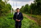 Konferencja prasowa ws. budowy przystanku kolejowego SKA Kraków Prądnik Czerwony