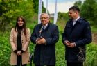 Konferencja prasowa ws. budowy przystanku kolejowego SKA Kraków Prądnik Czerwony