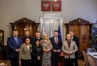 Spotkanie w gabinecie marszałka Łukasza Smółki
