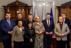 Spotkanie w gabinecie marszałka Łukasza Smółki