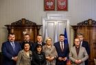 Spotkanie w gabinecie marszałka Łukasza Smółki