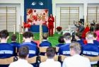 Pasowanie uczniów Zespołu Szkół Mistrzostwa Sportowego Unia Tarnów i zawodników Akademii Piłkarskiej ZKS Unia Tarnów
