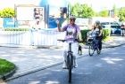 Uczestnicy rajdu rowerowego