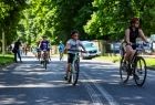 Rowerzyści biorący udział w Małopolska Tour